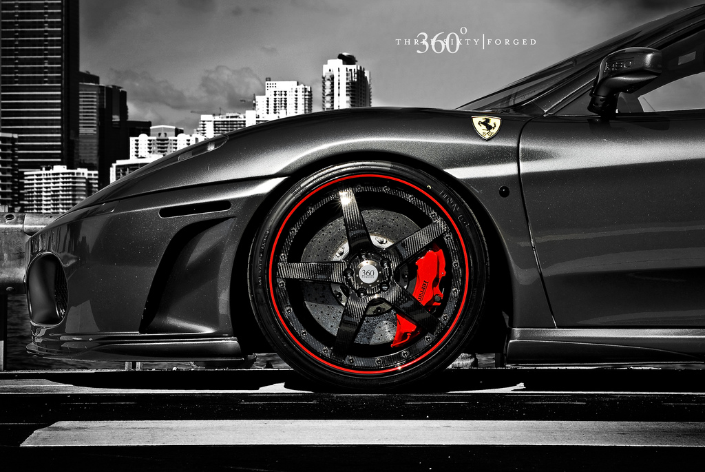 These remarkable rims do the F430 justice These are not your average custom 