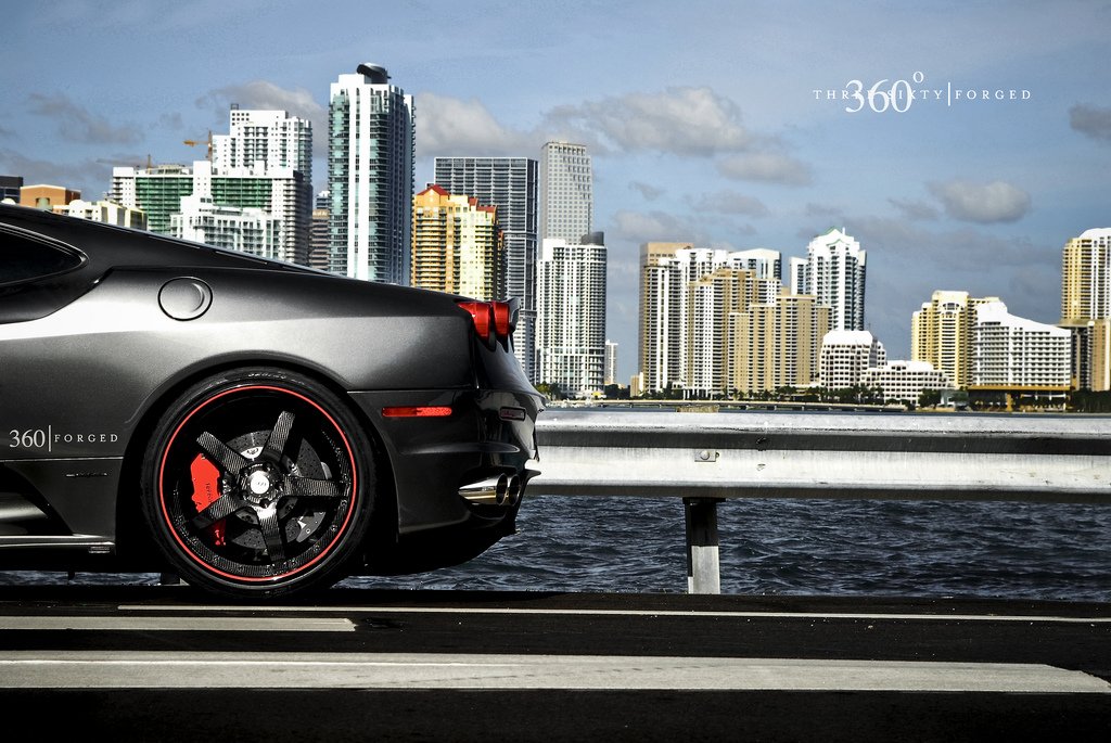 All Carbon Fibered Out Ferrari F430 on 360 Forged Carbon Fiber Wheels