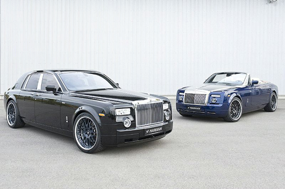 The Hamann Rolls Royce Phantom and twodoor Drophead received a special 