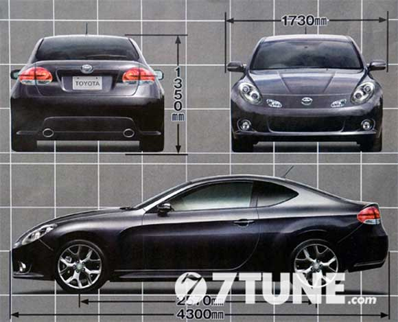 More Details on the Upcoming 2012 Toyota Subaru RWD 086A AE86 Sports Coupe 