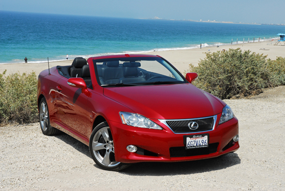 “All Year Convertible Cruising Fun”. The all-new 2010 Lexus IS 350C and IS 