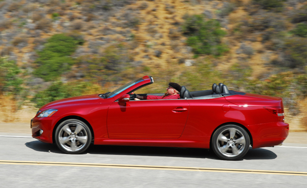 The IS C models represent Lexus's second convertible and its first since the 