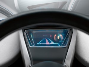 BMW Vision EfficientDynamics Concept center screen