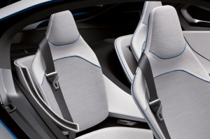 BMW Vision EfficientDynamics Concept interior seats