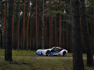 BMW Vision EfficientDynamics Concept side BMW Vision EfficientDynamics Concept side
