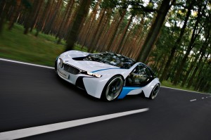 BMW Vision EfficientDynamics Concept side drive