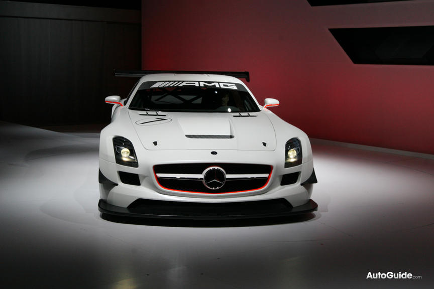 New York 2010 Mercedes Benz SLS AMG GT3 Race Car Officially Revealed