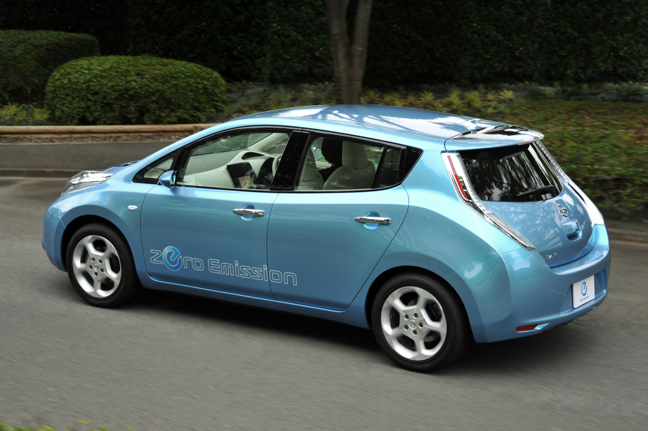 Nissan total electric car #8