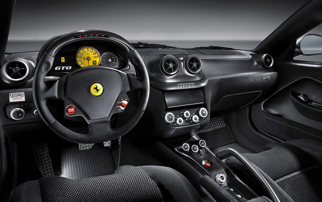 The new Ferrari 599 GTO will be the fastest road car ever from Ferrari with 