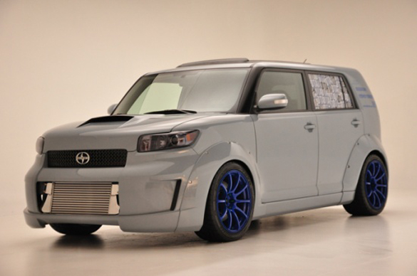  that they used the 2JZ Toyota Supra engine for a drift Scion xB