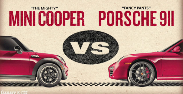 MINI Does Rocky IV Training Spoof Video MINI vs Porsche Training Montage