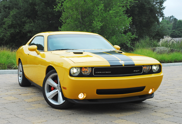 The new 2010 Dodge Challenger SRT8 is the only American muscle car that