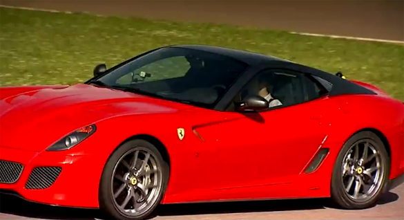 Fifth Gear's Jason Plato takes the new Ferrari 599 GTO prancing around the