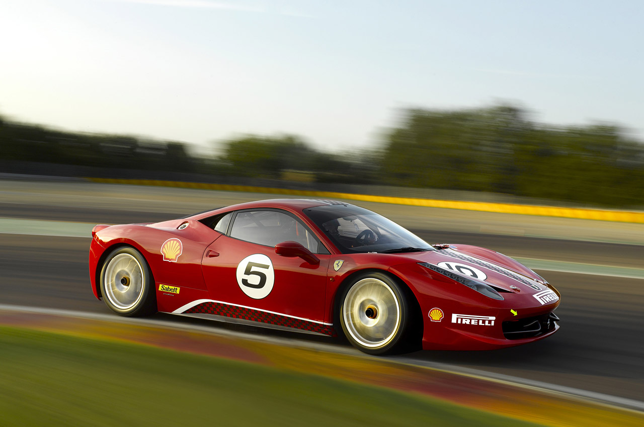 Ferrari 458 Challenge At The