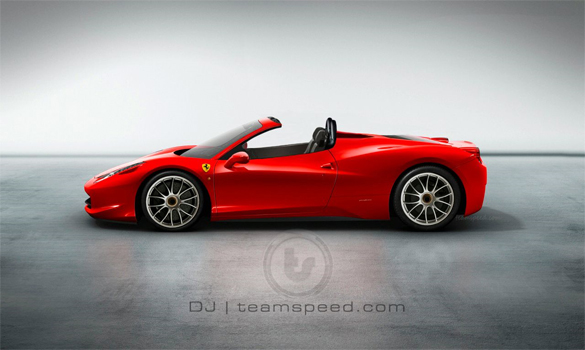 that we will soon see some variant of a Ferrari 458 Spider Convertible
