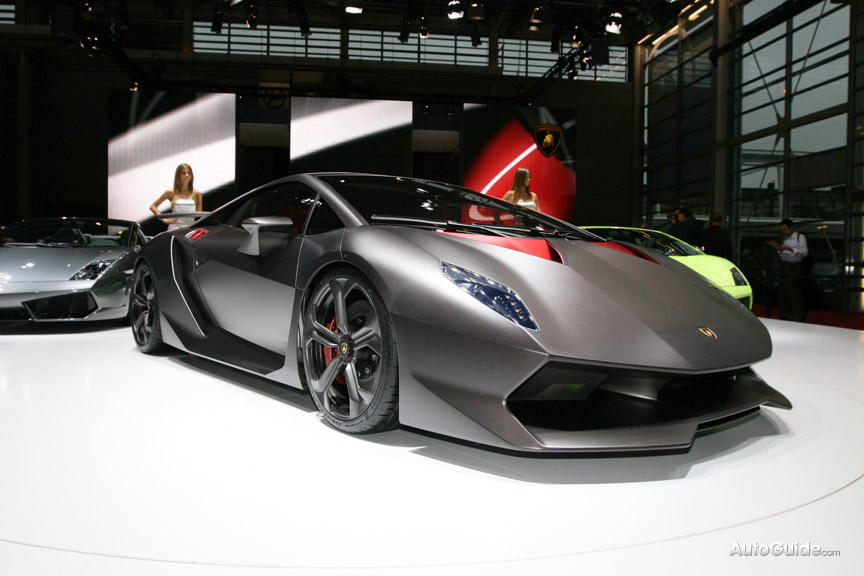 Lamborghini Sesto Elemento Sixth Element Revealed At Paris