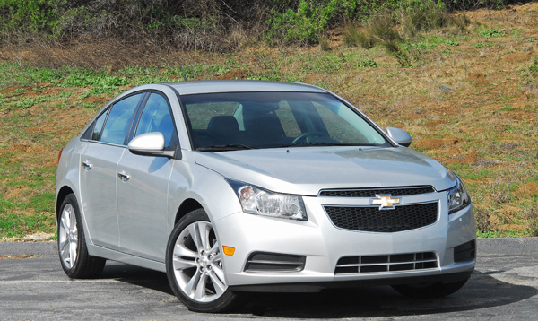 The allnew 2011 Chevy Cruze LTZ is easy on the eyes fun and easy to drive 