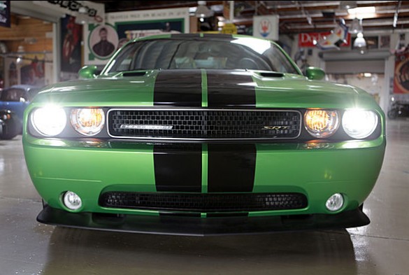 The Green With Envy Challenger'2 Image Jay Leno's Garage