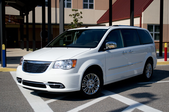2011 chrysler town and country van