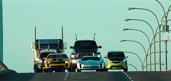 Video Chevrolet Rolls out the'Collection' for'Transformers Dark of the