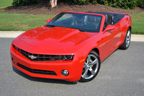 2011 Chevrolet Camaro RS V6 Convertible Review Test Drive