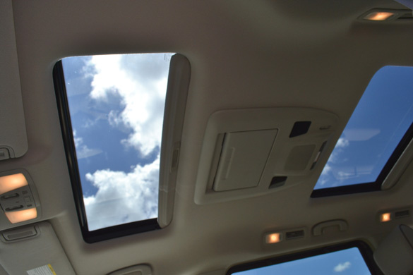 Nissan quest leaking sunroof