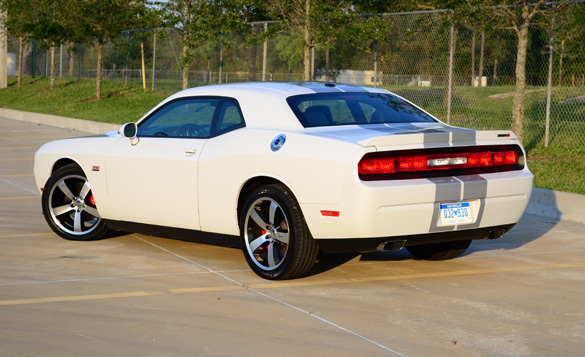 Automatic transmission equipped Challenger SRT8 models receive the Fuel 