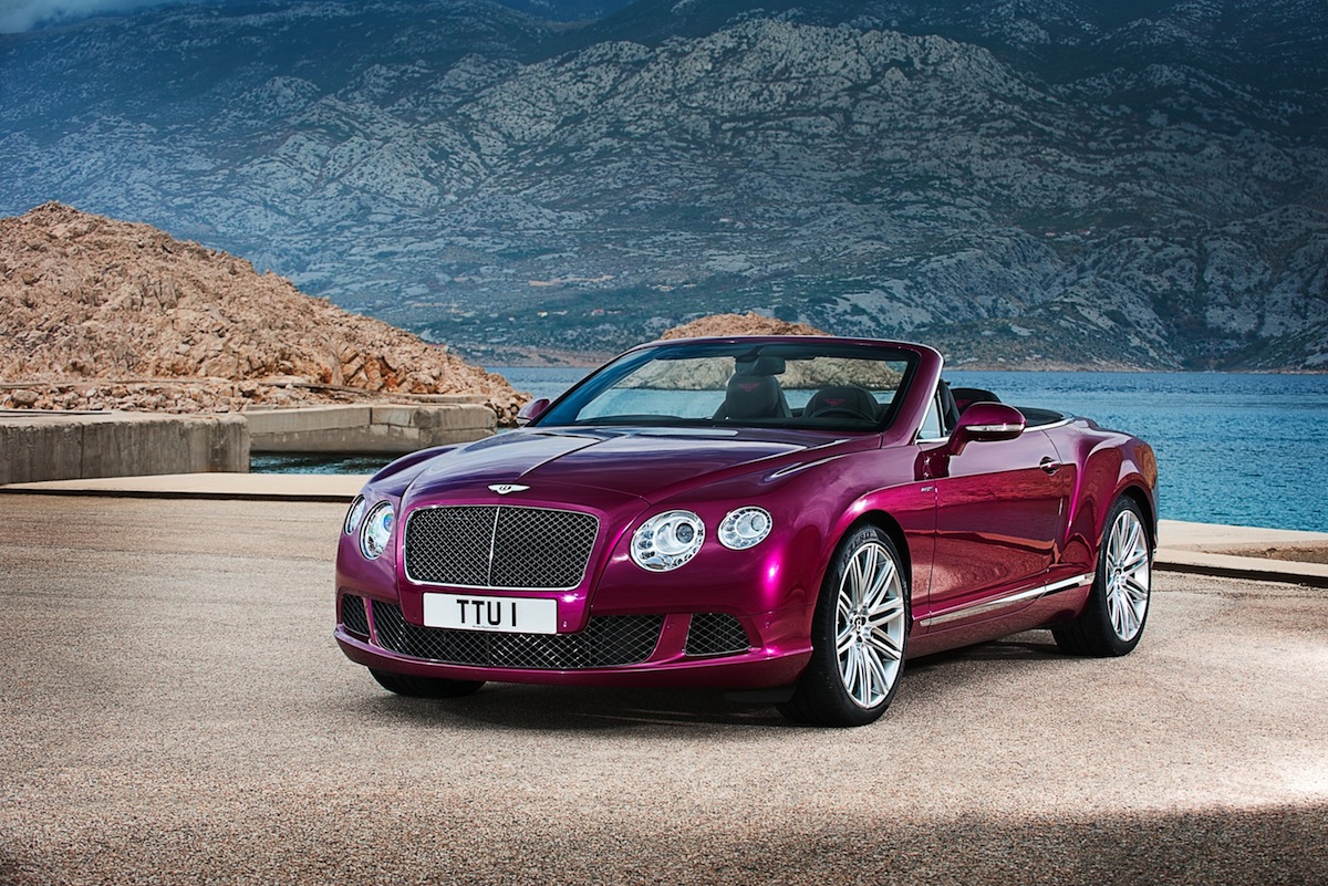 Bentley Unveils The Continental GT Speed Convertible
