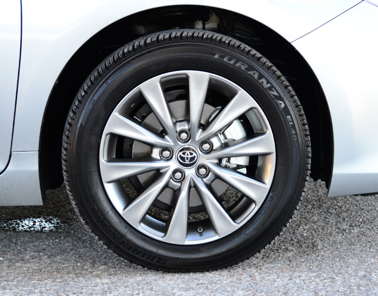 The Speed Rating Of tire size 2015 Toyota Camry Tires