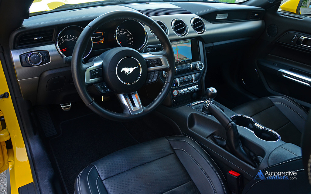 2015 Ford Mustang V6 Interior 2015 Ford Mustang Revealed