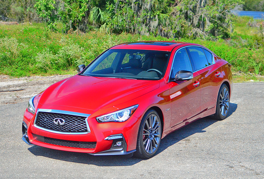 2018 Infiniti Q50 Red Sport 400 Quick Spin Review & Test Drive