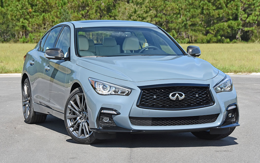 2021 Infiniti Q50 Red Sport AWD Review & Test Drive ABC CARS AND DRIVE