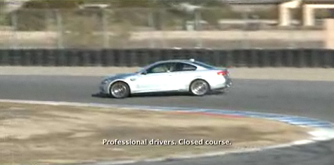 Look Ma, I Can Drift: 2009 BMW M3 and Porsche 911 Track Drifts