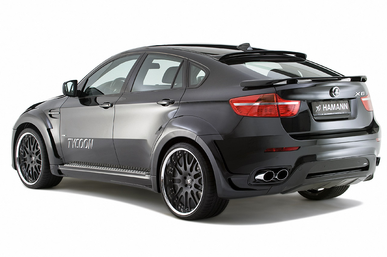 BMW x6m Hamann Tycoon красная