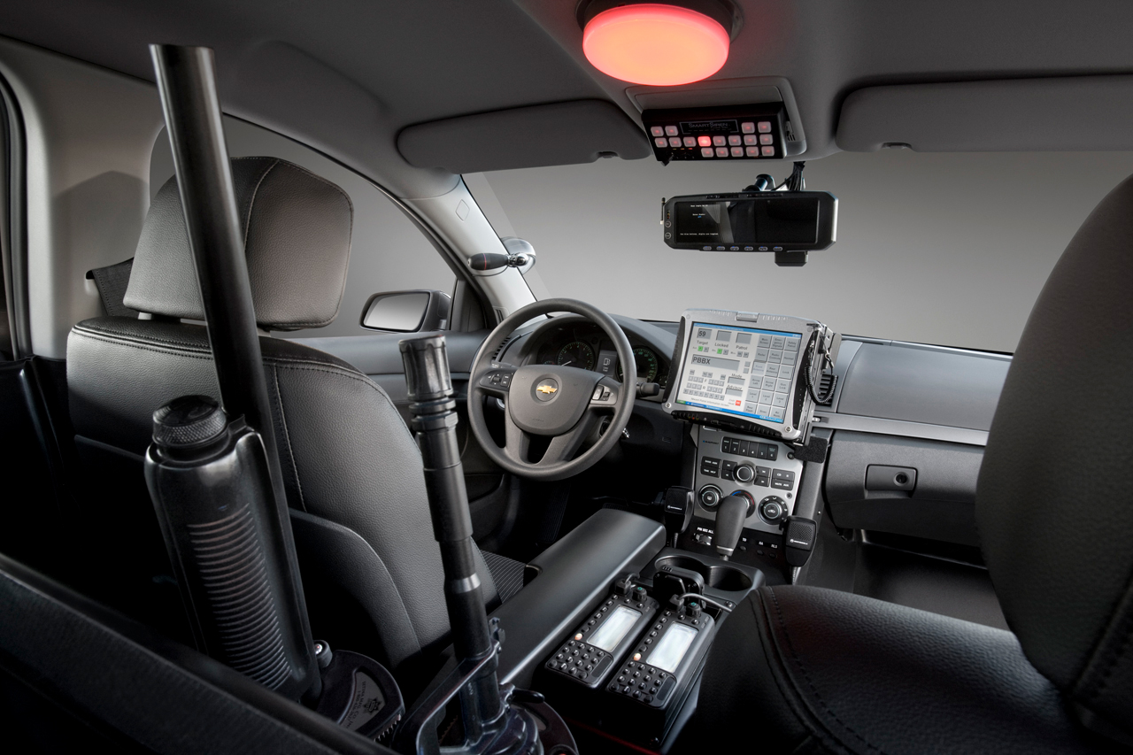 2011 Chevrolet Caprice Police Car Interior
