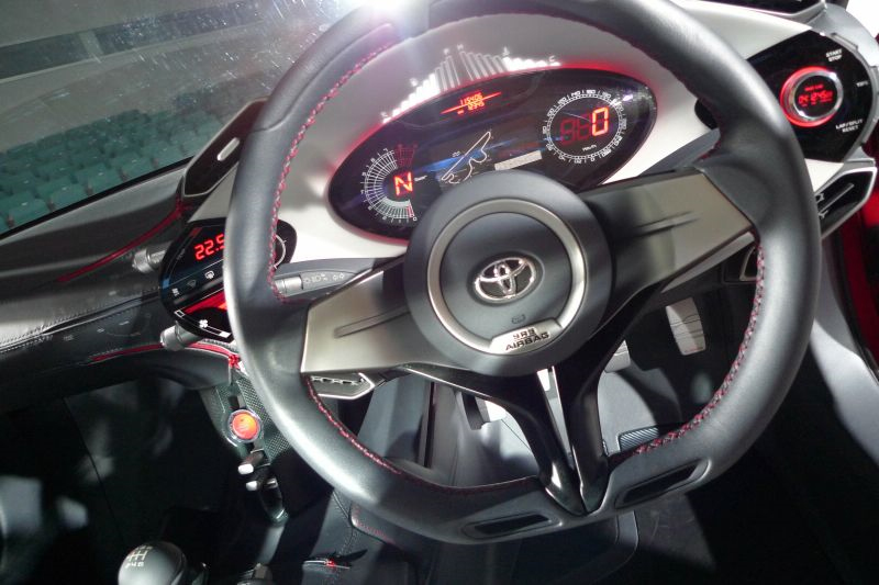 Toyota Ft 86 Concept Interior Driver Position