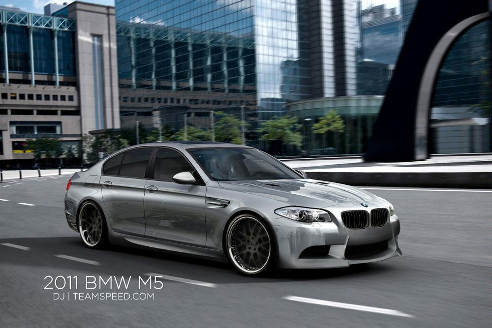 BMW M5 F10 Rendered Speculation Images