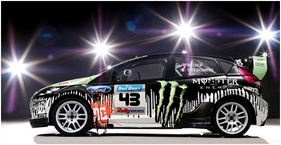 Ken Block Ford Fiesta Side Automotive Addicts