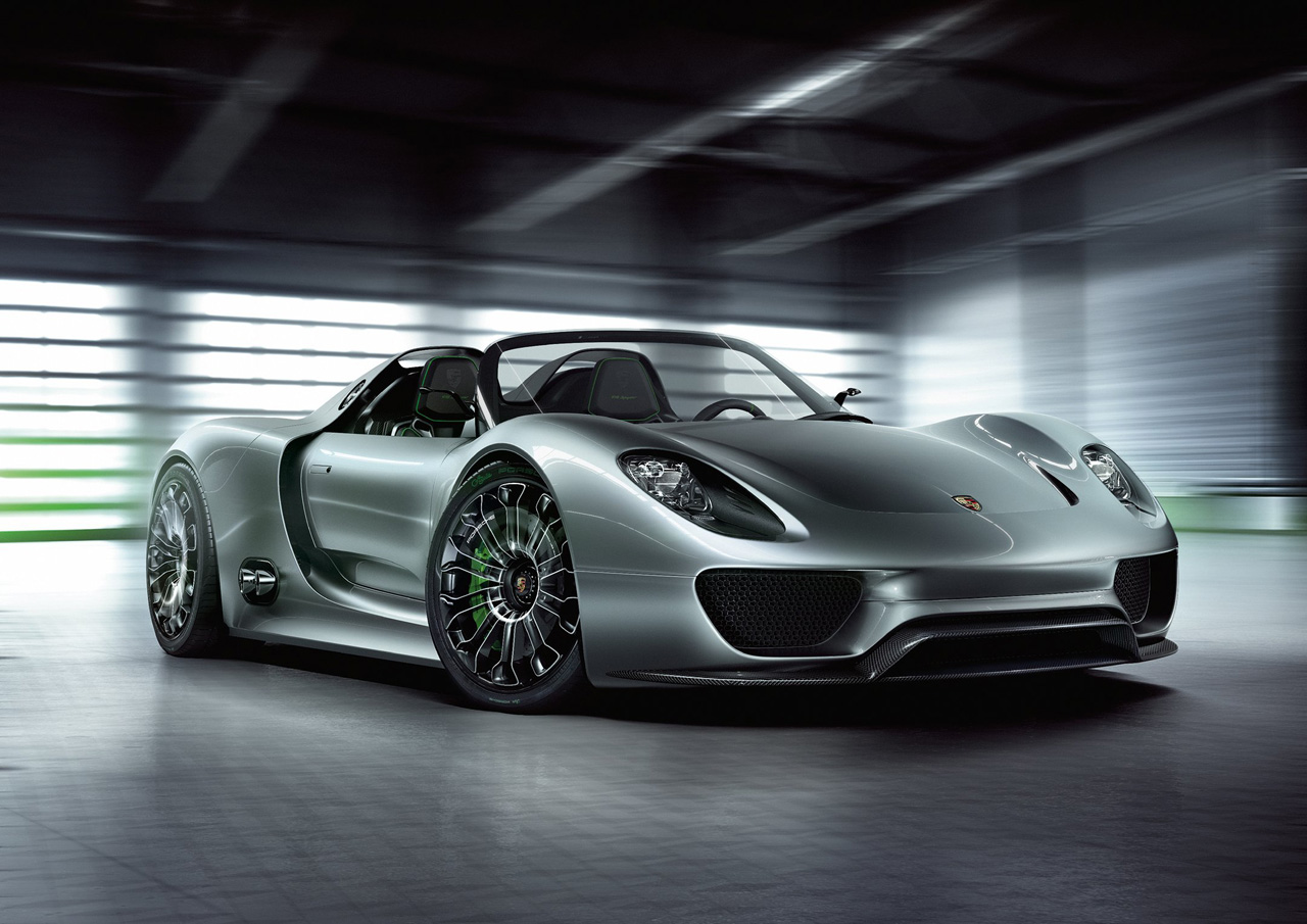 Geneva 2010: Porsche 918 Spyder Plug-In Hybrid Concept