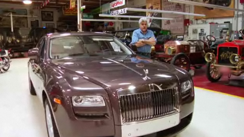 jay leno garage rolls royce phantom