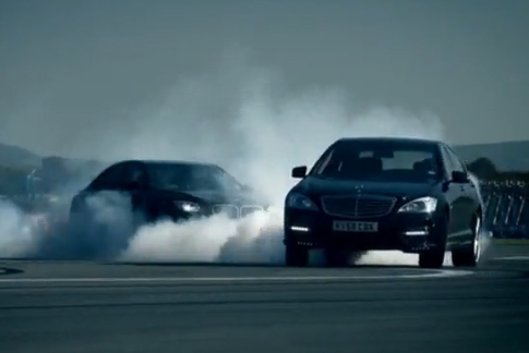 BMW 760i vs. Mercedes-Benz S63 AMG – Battle of the Big Dogs – Top Gear Video