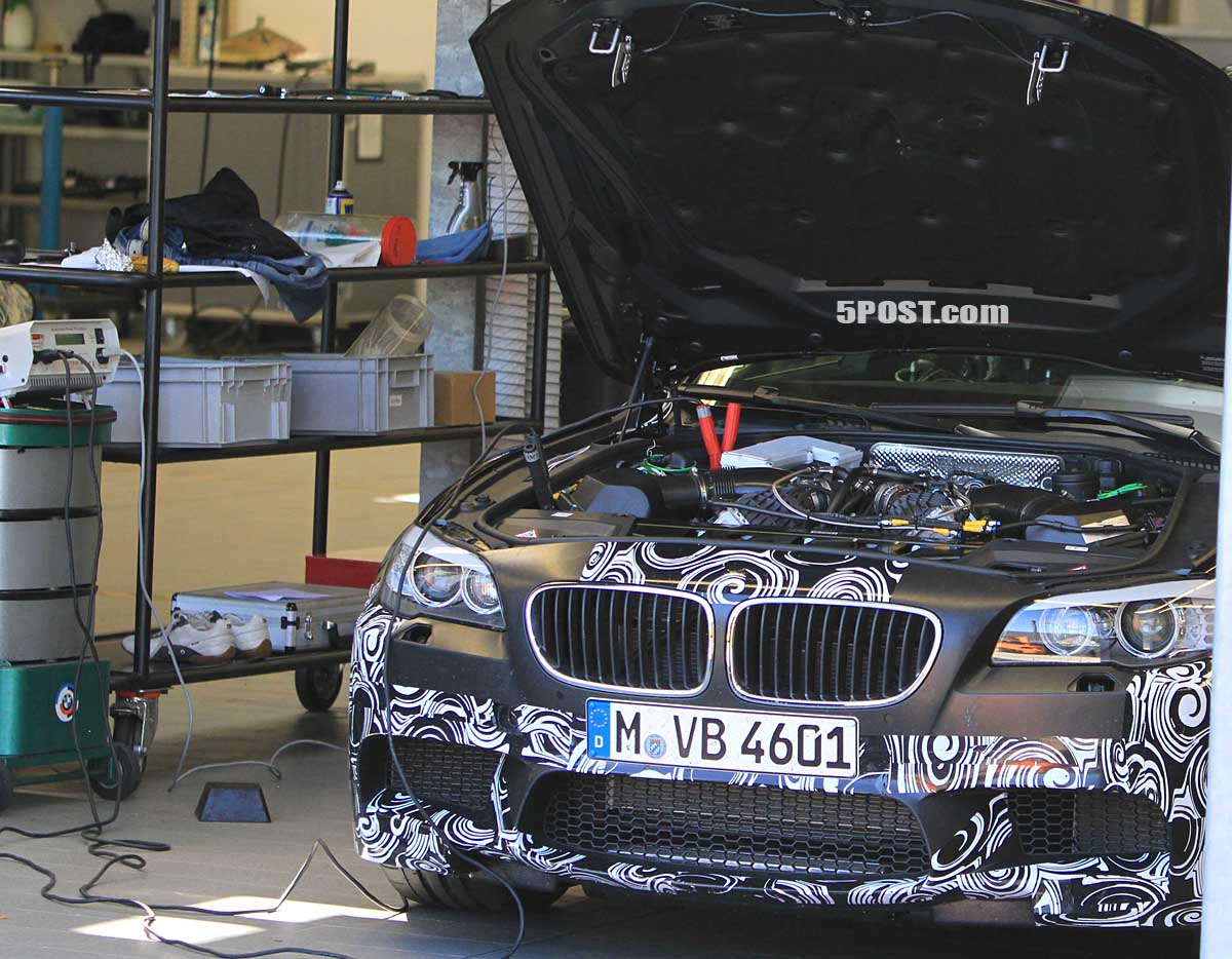 More Revealing 2012 BMW M5 Spy Shots