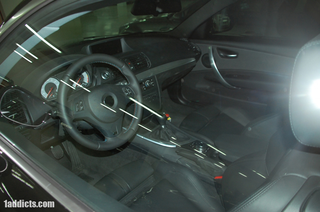 Closer Look w/Video: Inside of the BMW 1-Series M Coupe