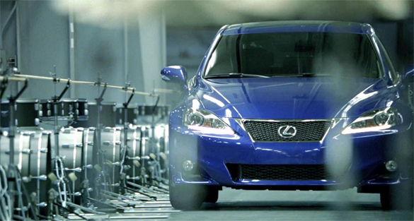 2011 Lexus IS ‘Music Track’ Commercial