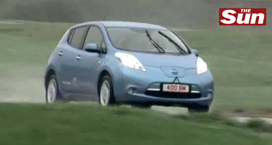 Video: Ben Collins (Ex-Stig) Test Drives Nissan Leaf