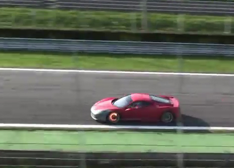 Video: Ferrari 458 Challenge Testing at Monza
