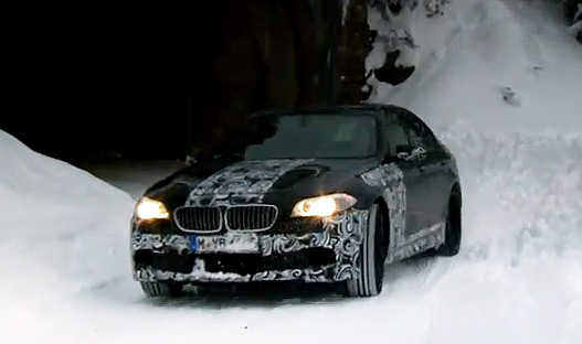 New 2012 BMW M5 (F10) Preview Testing Video With Translated Commentary