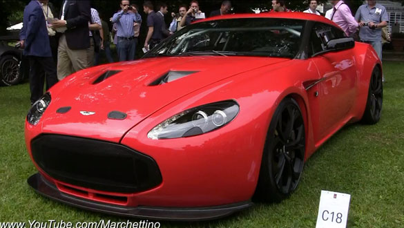 Video: Aston Martin V12 Zagato Arousing Crowd at 2011 Concorso d’Eleganza Villa d’Este
