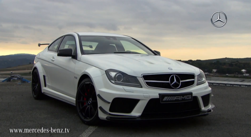 Mercedes’ C63 AMG Coupe Black Series In Action: Video