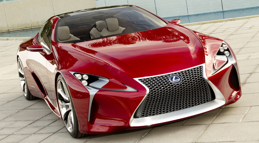 New Official Lexus LF-LC Sports Car Concept Images Revealed Ahead of Detroit Auto Show